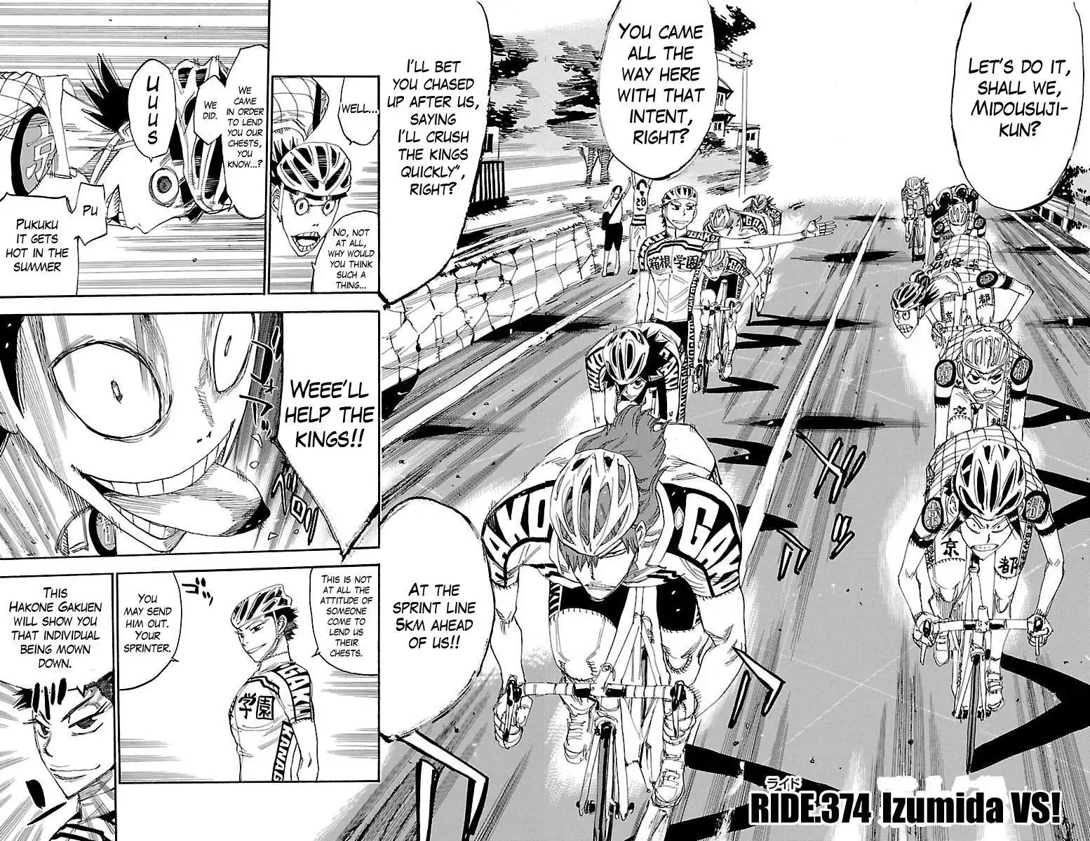 Yowamushi Pedal Chapter 374 2